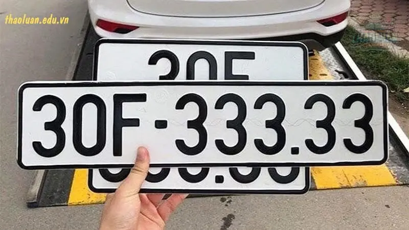 Ý nghĩa của dãy số cuối biển số 6