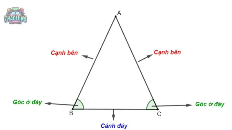 Bài tập áp dụng cách chứng minh tam giác cân  5