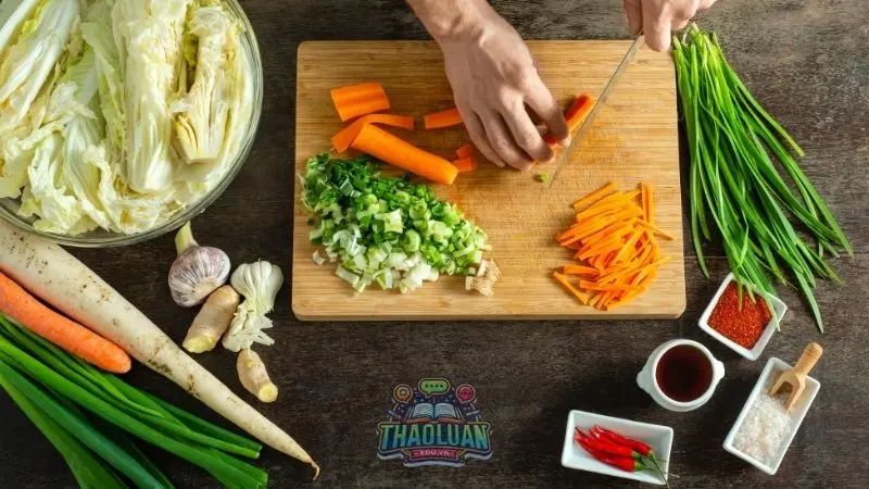 Nguyên liệu làm kim chi