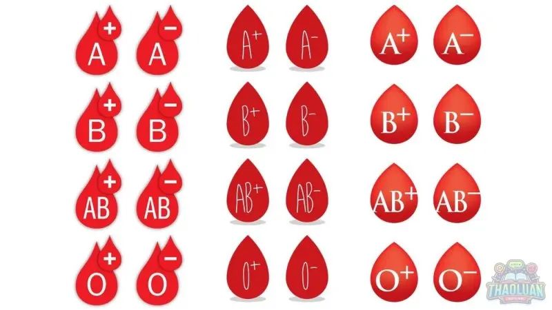 Nhận biết nhóm máu thông qua nhóm máu của bố mẹ