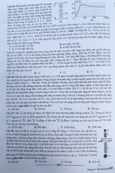 Đề thi THPT Quốc gia môn Vật lí năm 2024 mã đề 214 4 Đề thi THPT Quốc gia môn Vật lí năm 2024 mã đề 214 4