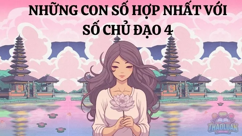 Số chủ đạo 4 hợp với số nào? Lưu ý khi lựa chọn số may mắn cho số chủ đạo 4 