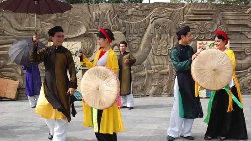 Thực trạng nghệ thuật hát dân ca quan họ hiện nay 6 Thực trạng nghệ thuật hát dân ca quan họ hiện nay 6