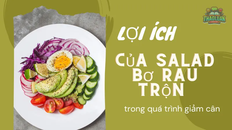 Lợi ích của salad bơ rau trộn trong quá trình giảm cân Lợi ích của salad bơ rau trộn trong quá trình giảm cân