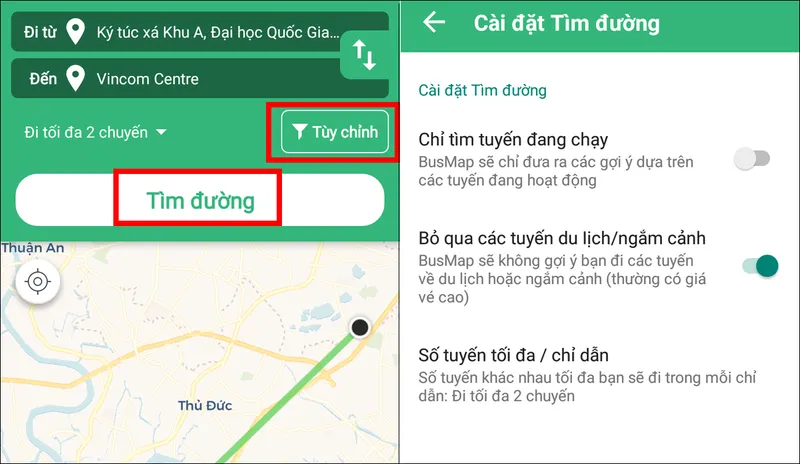 tra cứu xe buýt 6