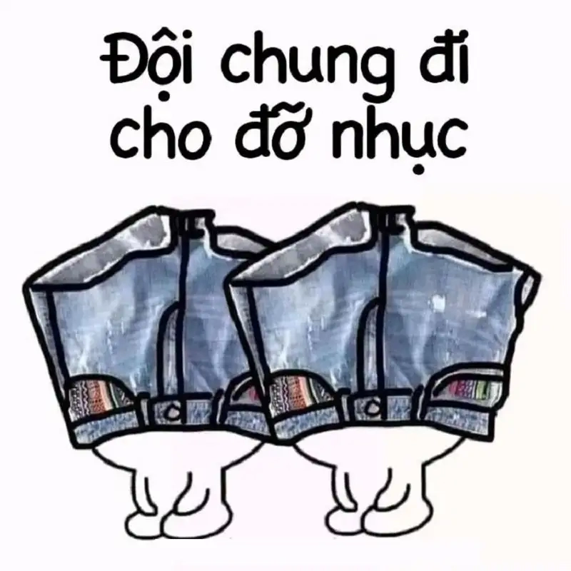 Meme cởi quần tạo nên những khoảnh khắc thú vị