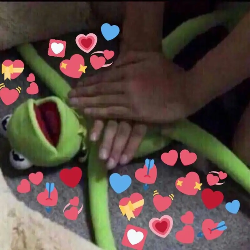 Meme đưa trái tim tạo nên sự gần gũi và thân thuộc