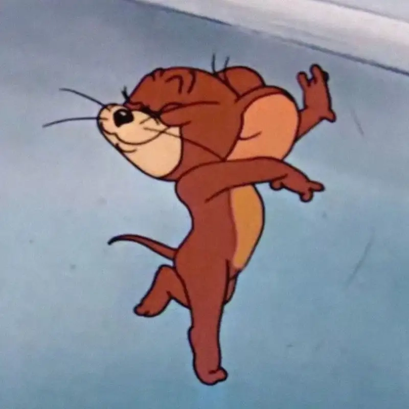 Tom and jerry face meme tạo nên sự dễ thương và vui nhộn