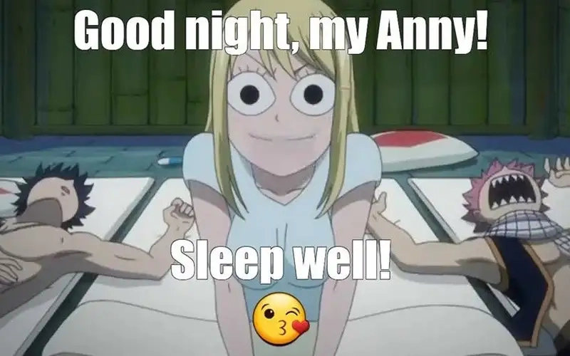 Meme ngủ ngon dễ thương luôn mang đến tiếng cười cho mọi người