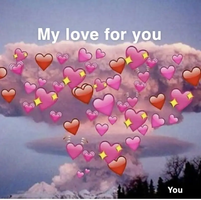 Meme thả tim hài tạo nên những khoảnh khắc vui vẻ