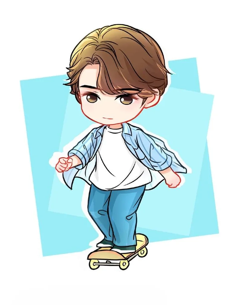 Bộ sưu tập ảnh chibi nam dễ thương đáng yêu, sáng tạo