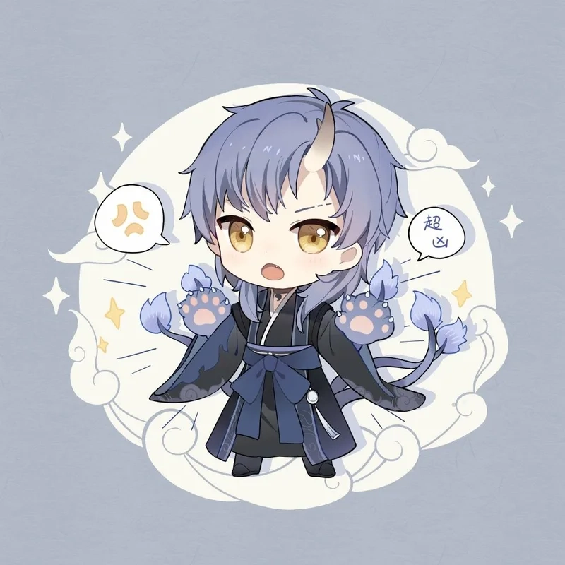 Hình anime cute ngầu vừa đáng yêu vừa cá tính, cực kỳ ấn tượng