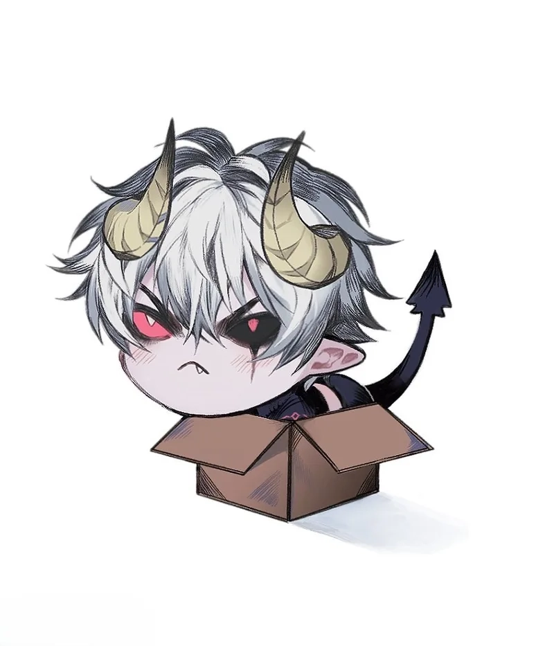 Ảnh chibi cute ngầu dễ thương nhưng không kém phần cá tính