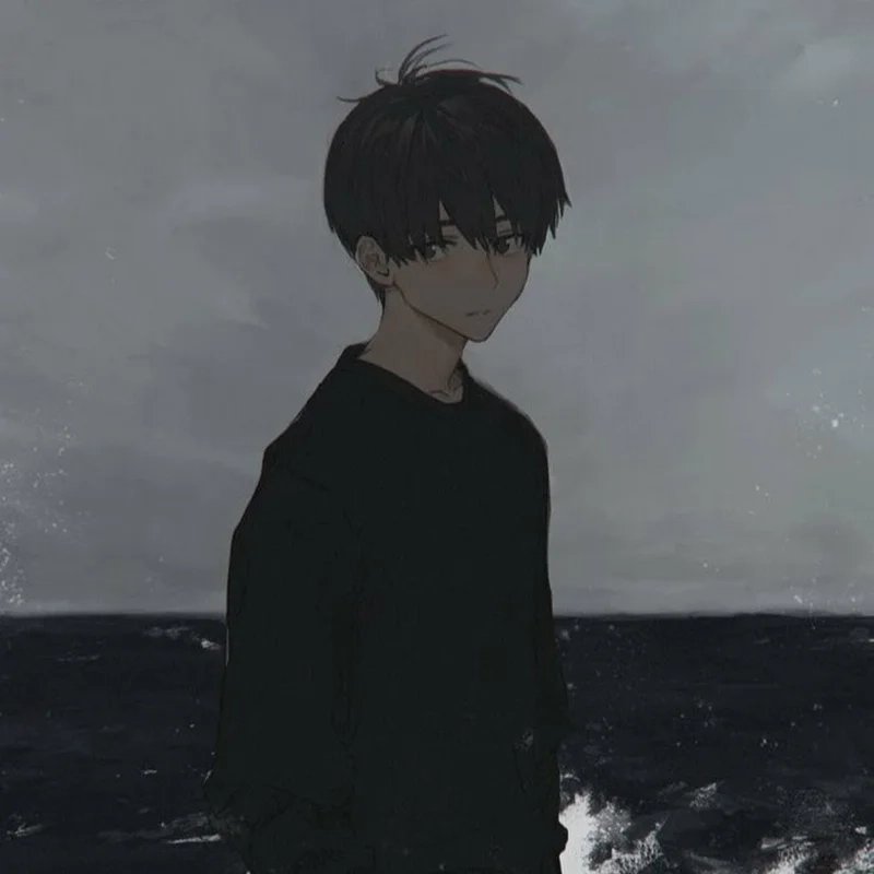 Tận hưởng bộ hình nền anime nam buồn dành cho những ai thích sự tĩnh lặng