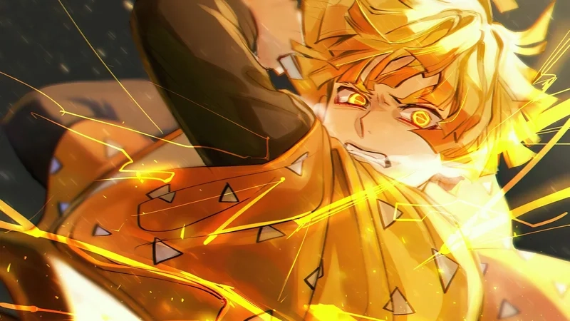 Hình anime zenitsu mang đến cảm giác gần gũi và thân thuộc