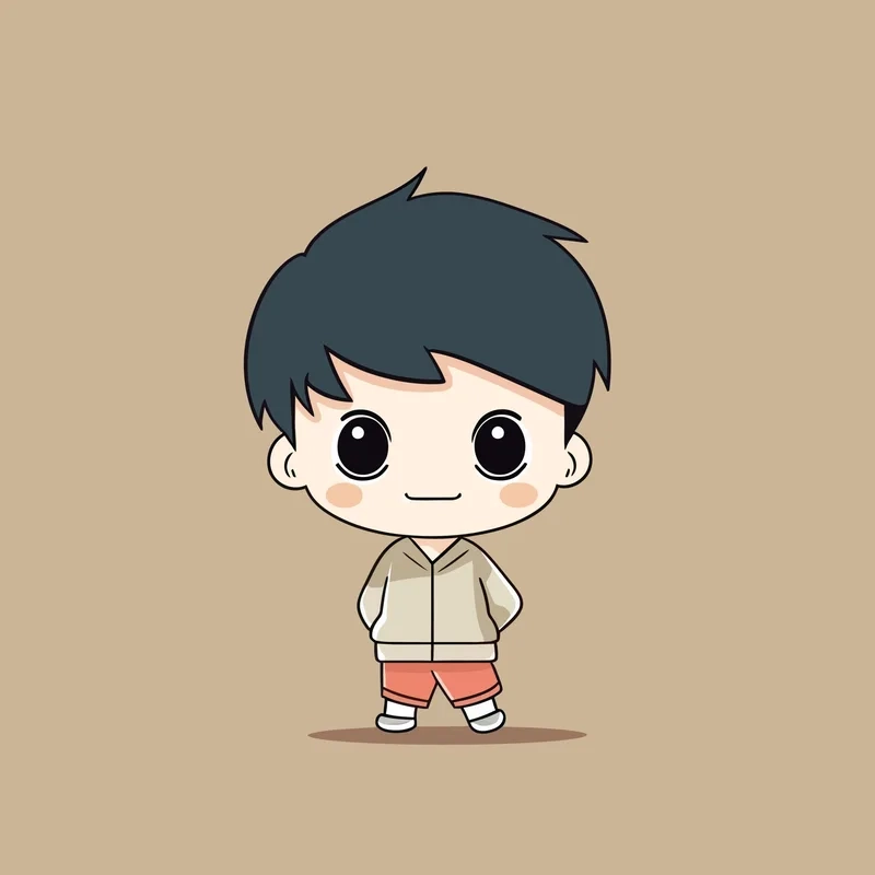 Đổi ngay avatar cute nam chibi siêu dễ thương