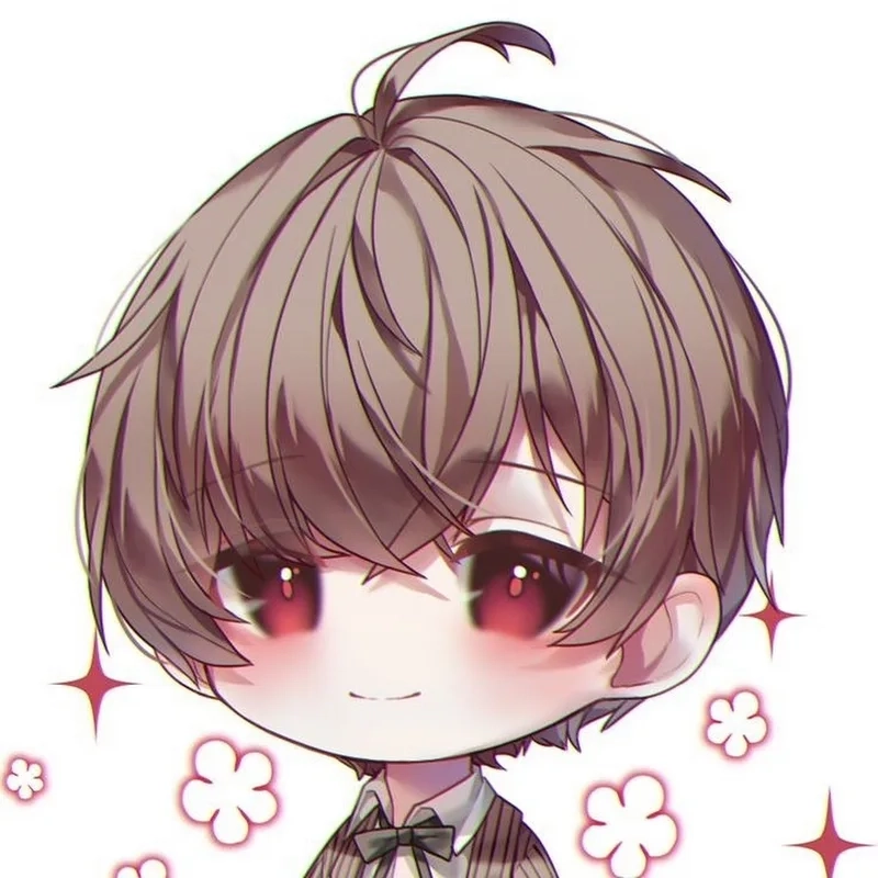 Top ảnh anime cute chibi nam siêu dễ thương và ngộ nghĩnh
