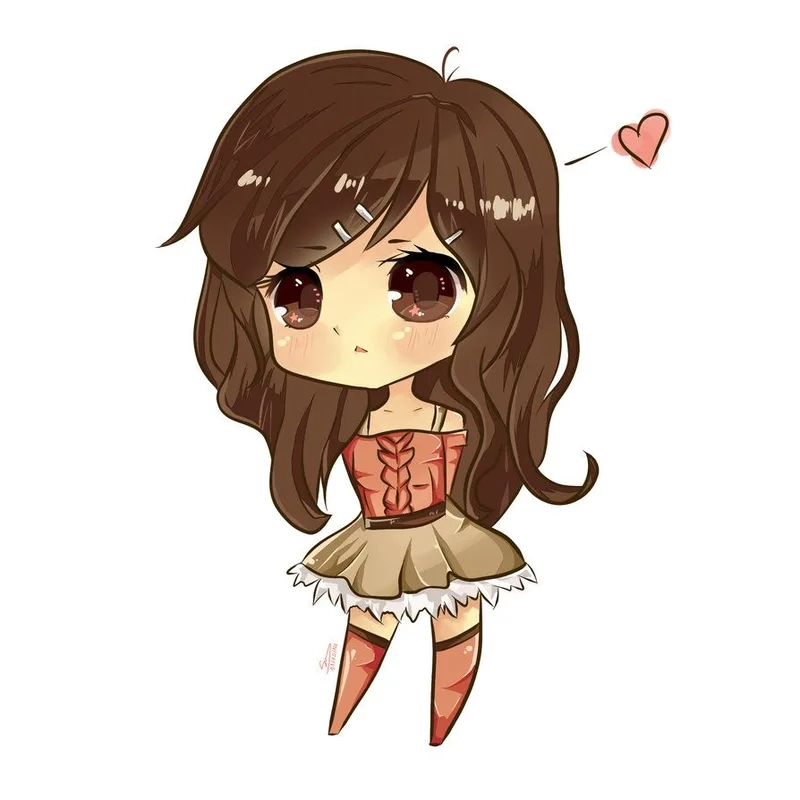 Tải ngay hình ảnh chibi nữ cute đẹp hút hồn