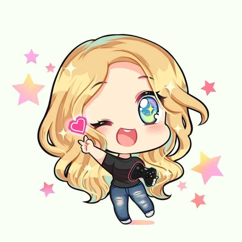 Bộ sưu tập hình ảnh chibi nữ cute đơn giản đáng yêu