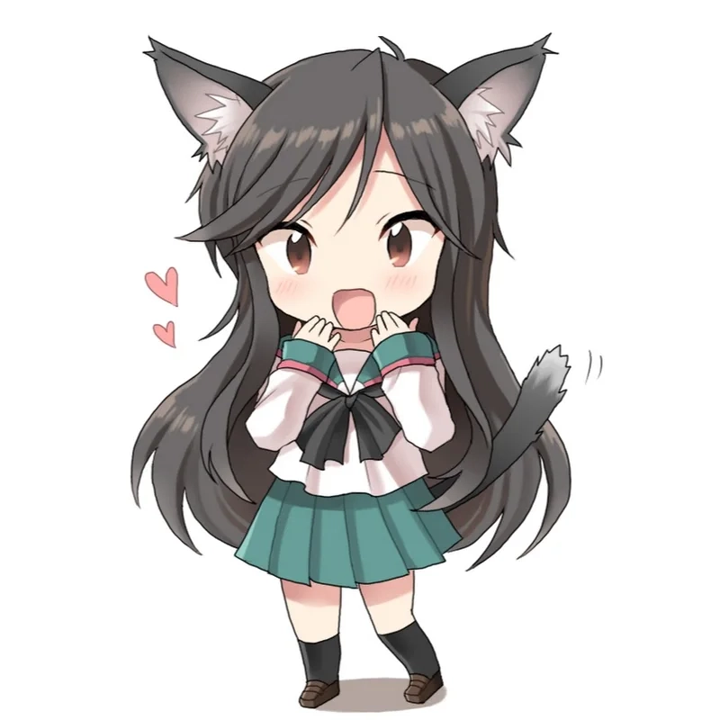 Cá tính mạnh với hình ảnh chibi nữ cute ngầu cực chất