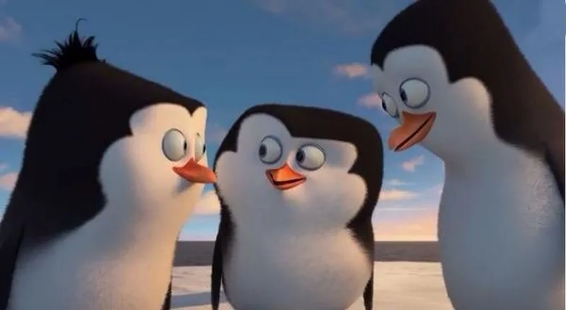 Emoji chim cánh cụt mang lại sự hài hước cho người xem