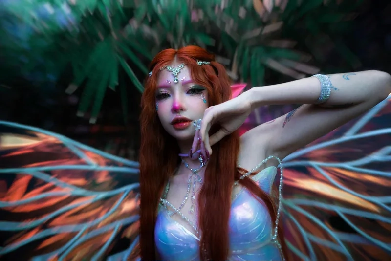 Cận cảnh nhan sắc ciin thảo ly, fan không thể rời mắt