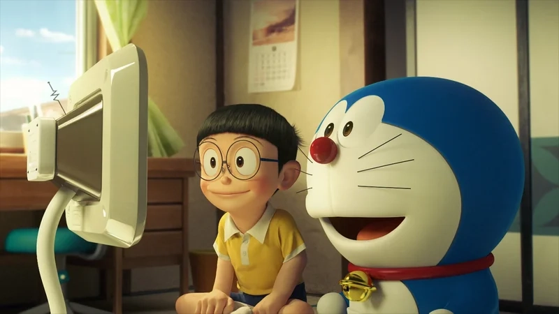 Doraemon và nobita ngầu là hình ảnh của những cuộc phiêu lưu thú vị