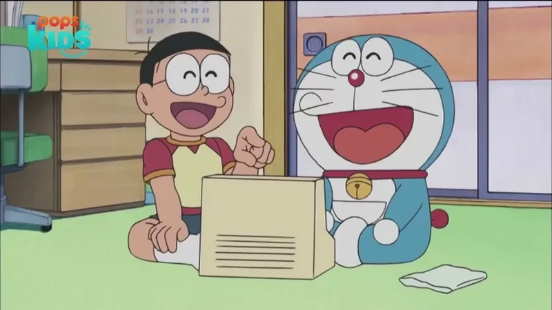 Hình doraemon và nobita ngầu sẽ làm bạn cảm thấy phấn khích