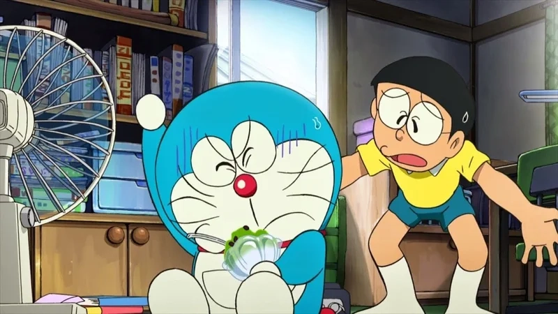 Nobita và doraemon ngầu là biểu tượng cho sự dũng cảm và quyết tâm