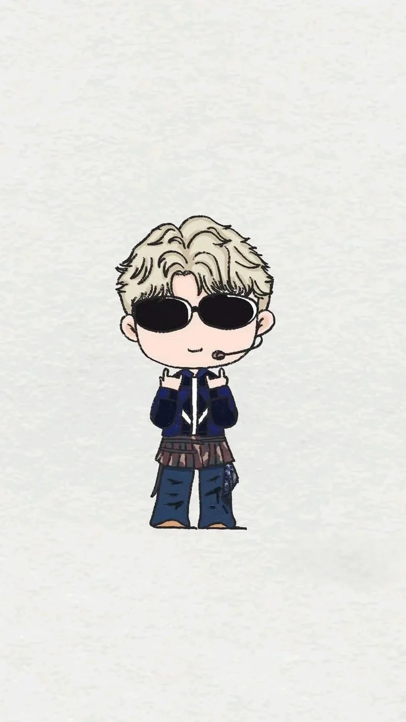 Hình nền dương domic chibi tạo cảm giác gần gũi và thân thuộc