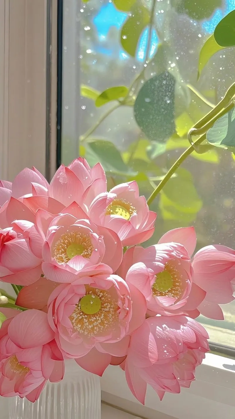 Ngắm nhìn ảnh hoa sen đẹp mang vẻ đẹp dịu dàng