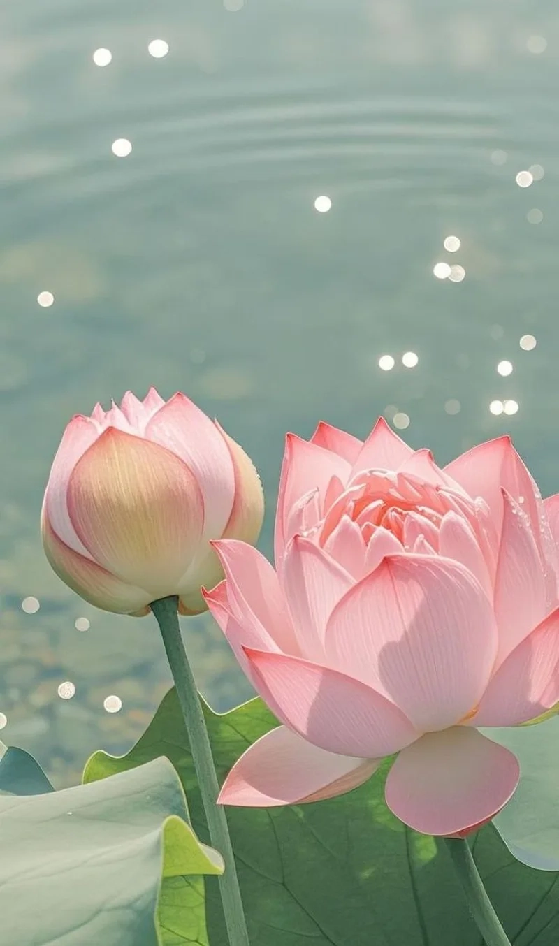 Tải ngay ảnh hoa sen làm hình nền siêu nét