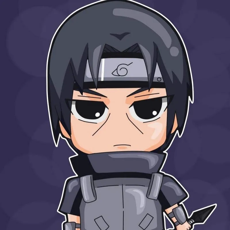 Hình nền máy tính itachi tạo không gian làm việc thú vị