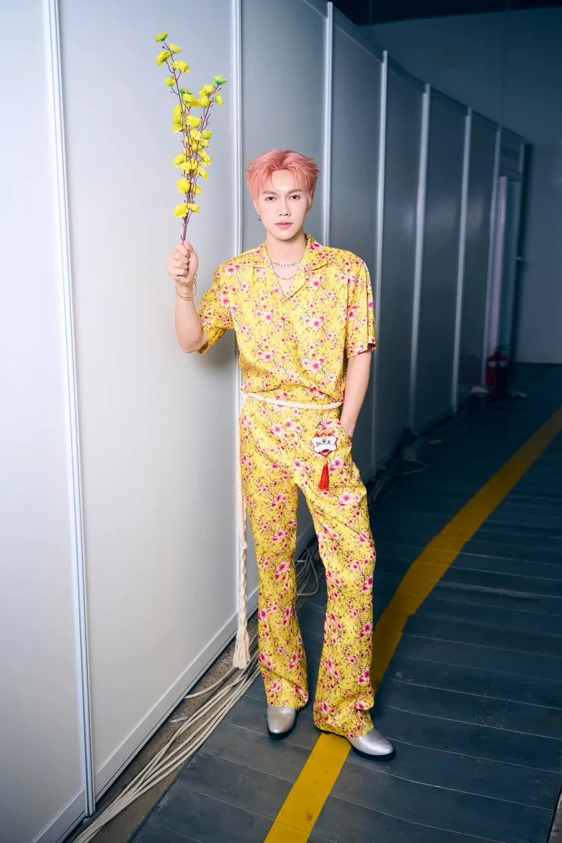 Ảnh jsol tóc hồng thể hiện phong cách trẻ trung và nổi bật