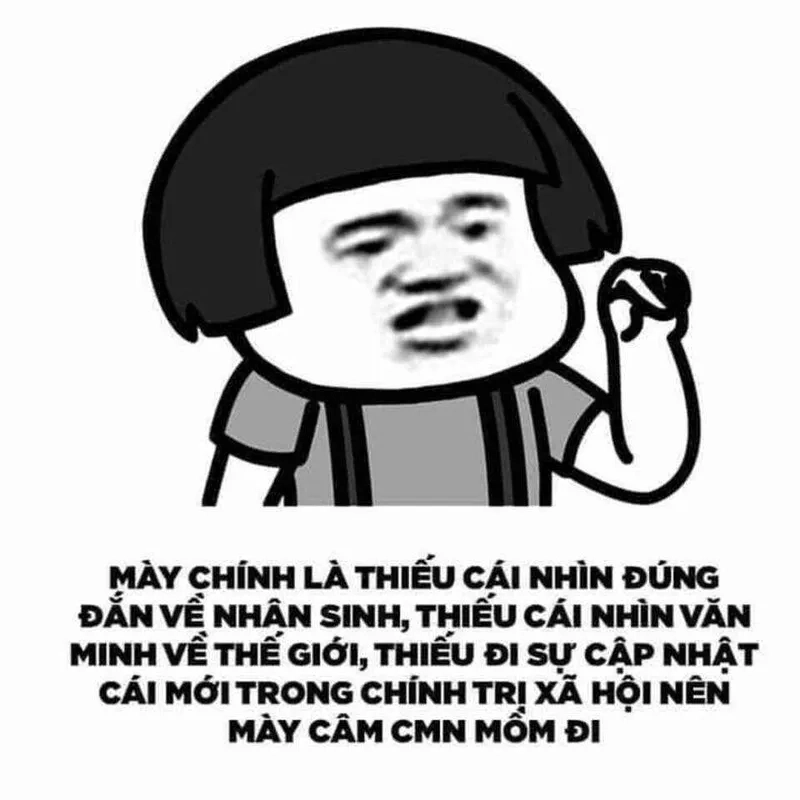 Meme chửi hài mang lại tiếng cười cho những ai đang buồn