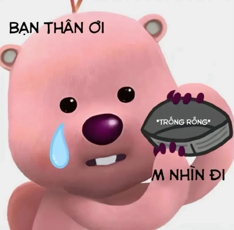 Ví hết tiền meme khiến bạn không thể không cười với sự hài hước