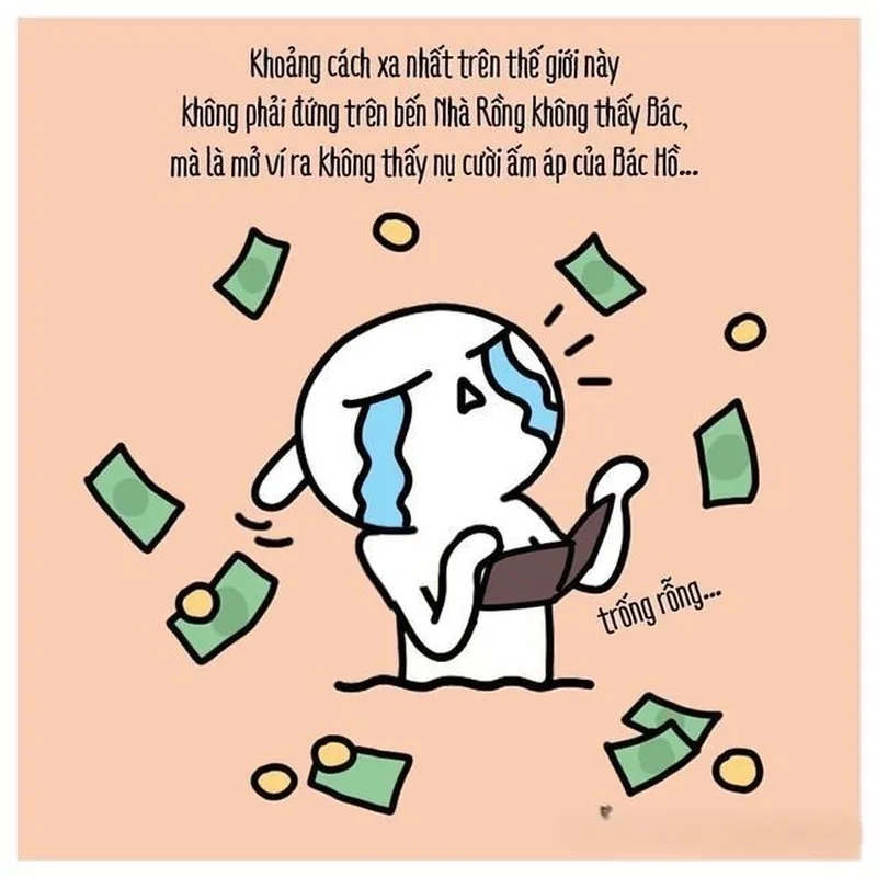 Meme hết tiền rồi mang lại sự đồng cảm cho người xem