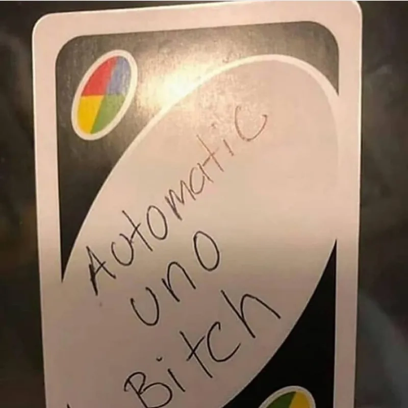 Ảnh uno đảo ngược meme mang lại những khoảnh khắc hài hước không thể quên