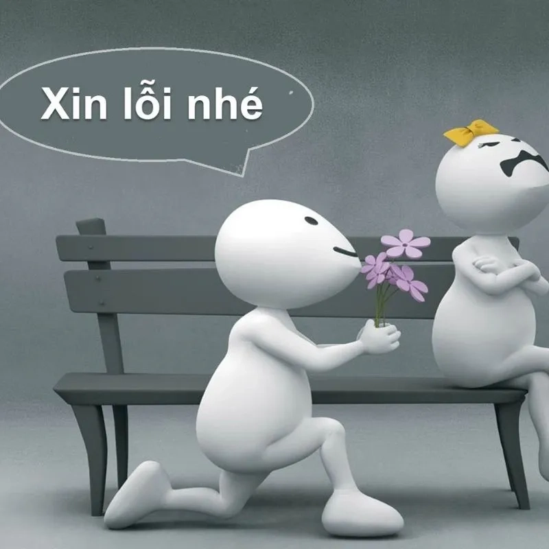 Ảnh mèo meme xin lỗi giúp bạn gửi lời xin lỗi một cách dễ thương