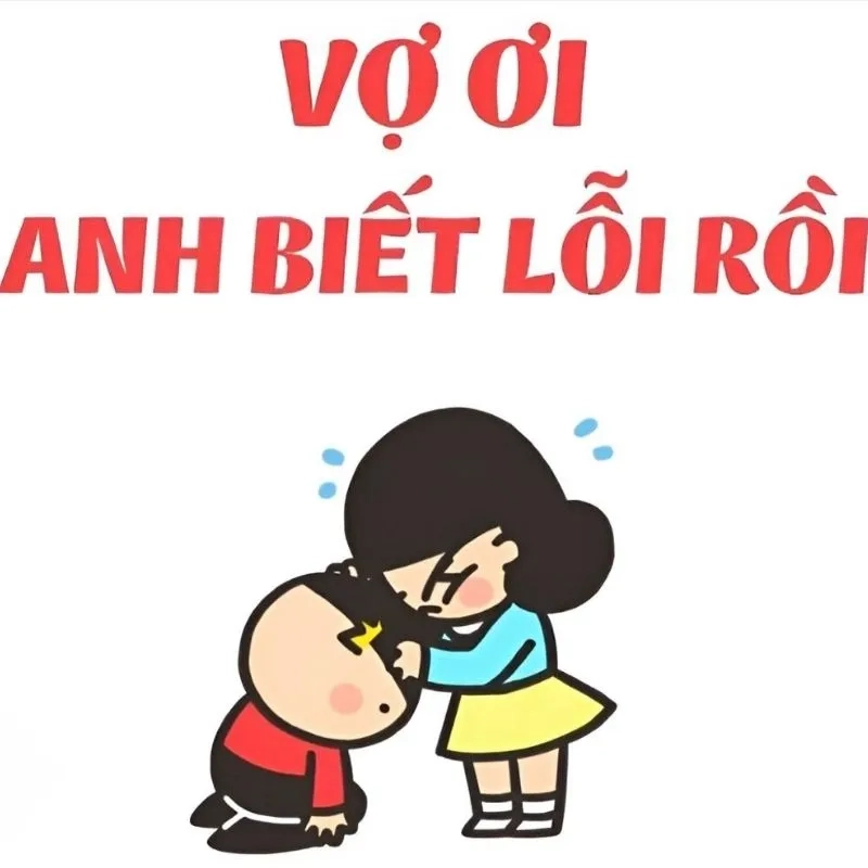 Quỳ xuống xin lỗi meme thể hiện sự chân thành và tôn trọng