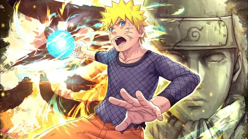 Ảnh naruto lớn mang đến cảm giác mạnh mẽ và quyết tâm