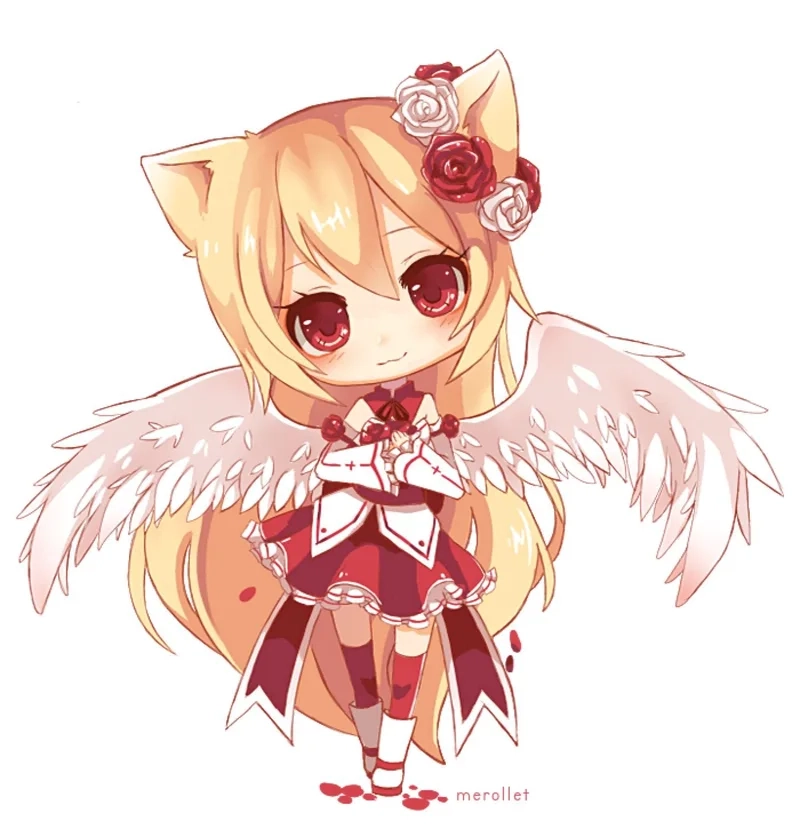 Dễ thương cute anime chibi phong cách nhí nhảnh, dễ thương ngất ngây