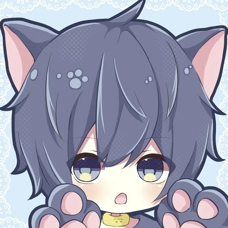 Ảnh anime dễ thương chibi siêu đáng yêu, phù hợp làm avatar hoặc hình nền