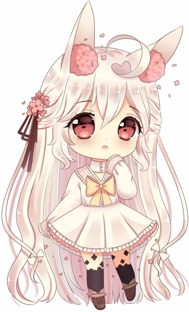 Anime chibi dễ thương ngộ nghĩnh, vui tươi làm xiêu lòng bao người