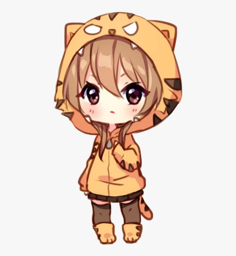 Chibi dễ thương cute hình ảnh nhỏ nhắn, cực đáng yêu cho fan anime