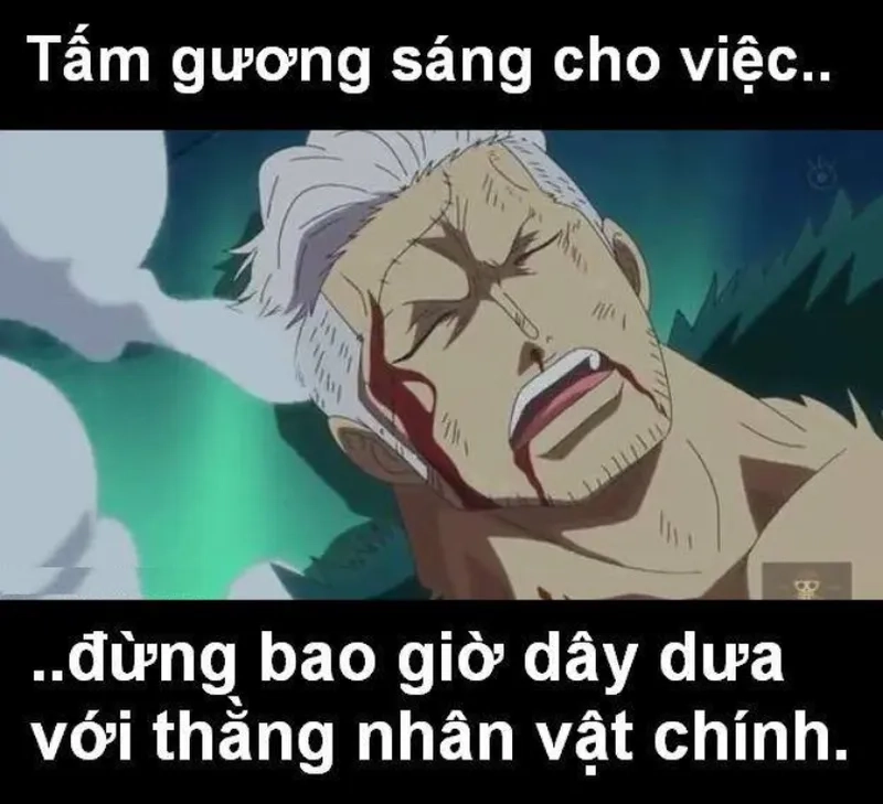 Anime meme face thể hiện cảm xúc chân thành và hài hước