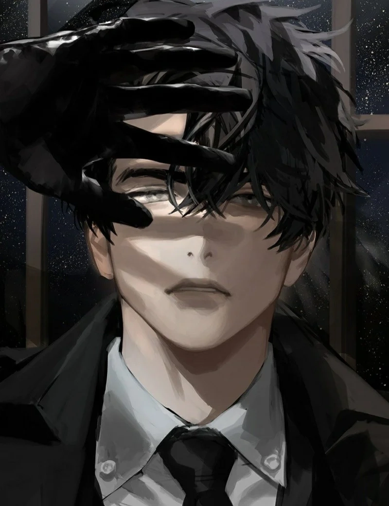 Tận hưởng vẻ đẹp u ám từ ảnh anime nam ngầu lạnh lùng ác quỷ cực cuốn