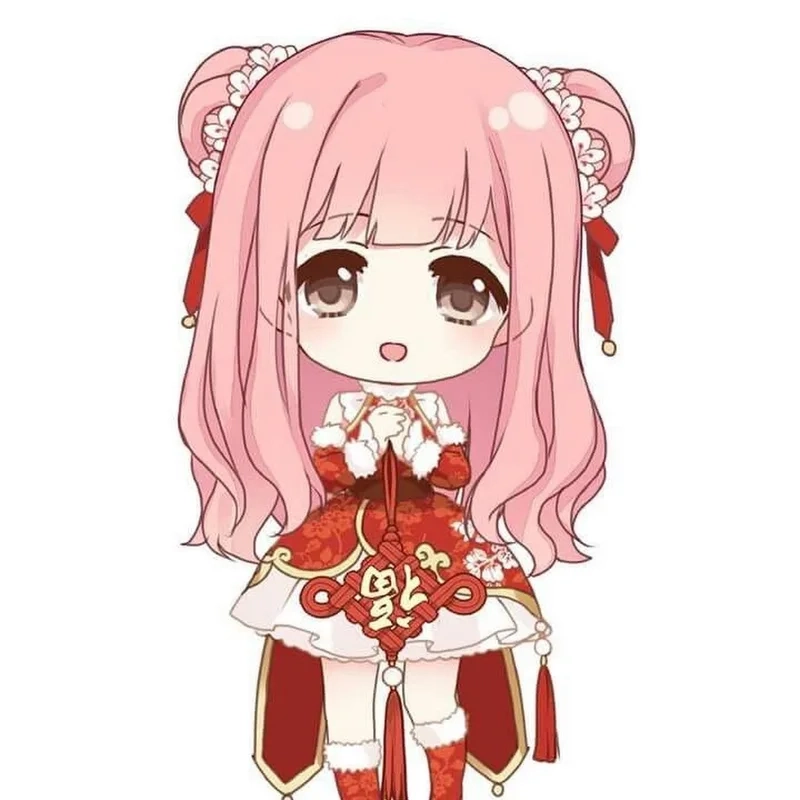 Ảnh anime nữ chibi đáng yêu, phù hợp cho những ai yêu thích phong cách chibi