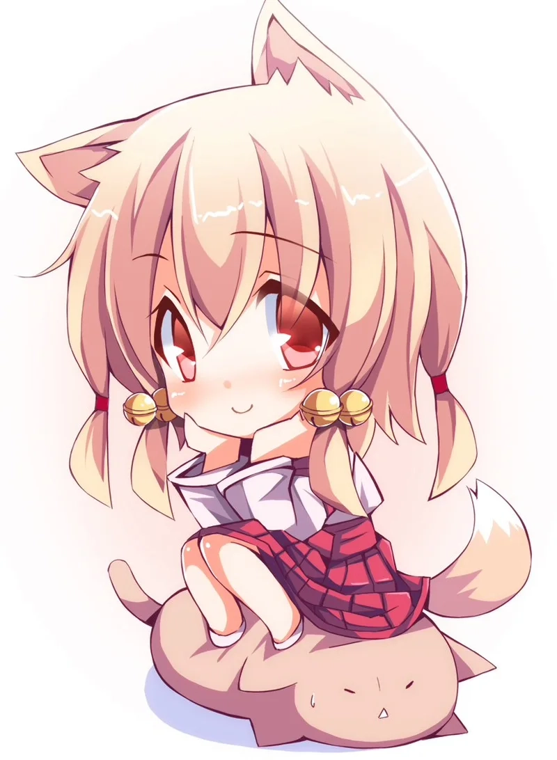 Ảnh anime nữ cute chibi dễ thương, mang nét hồn nhiên ngây thơ