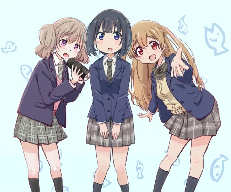 Chọn avatar 3 người bạn thân nữ vô tri hài hước và vui nhộn